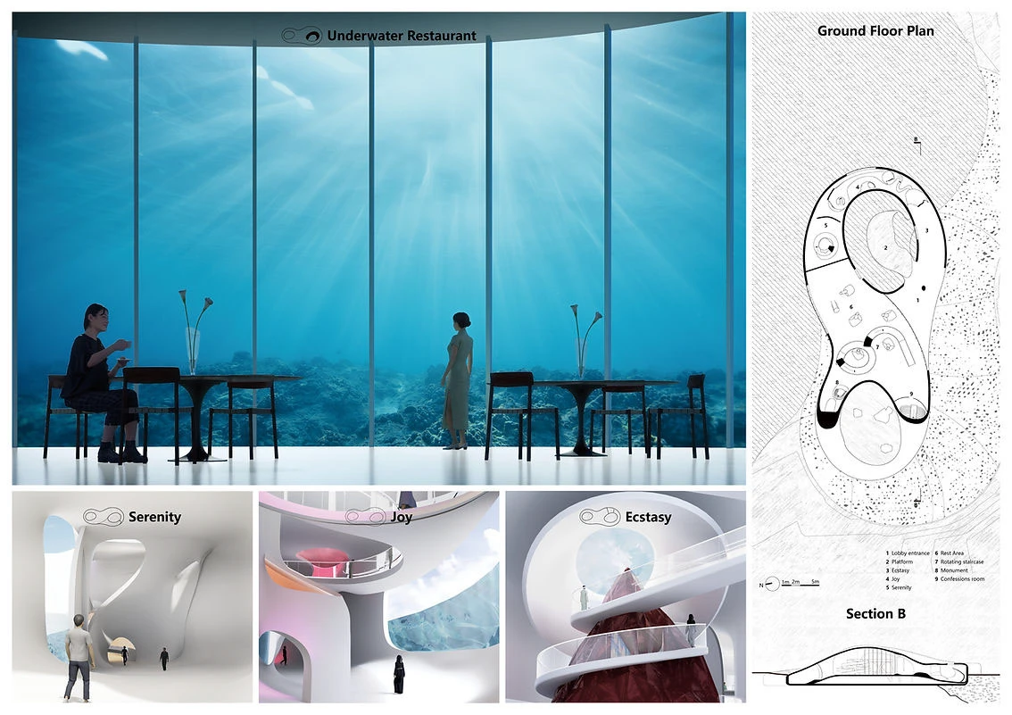 Infinitas Emotion Museum - exterior rendering