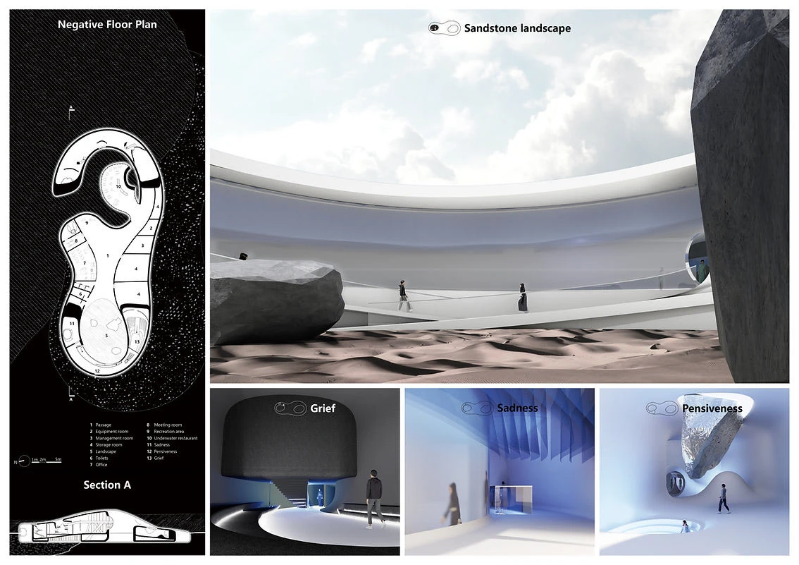 Infinitas Emotion Museum - plan view