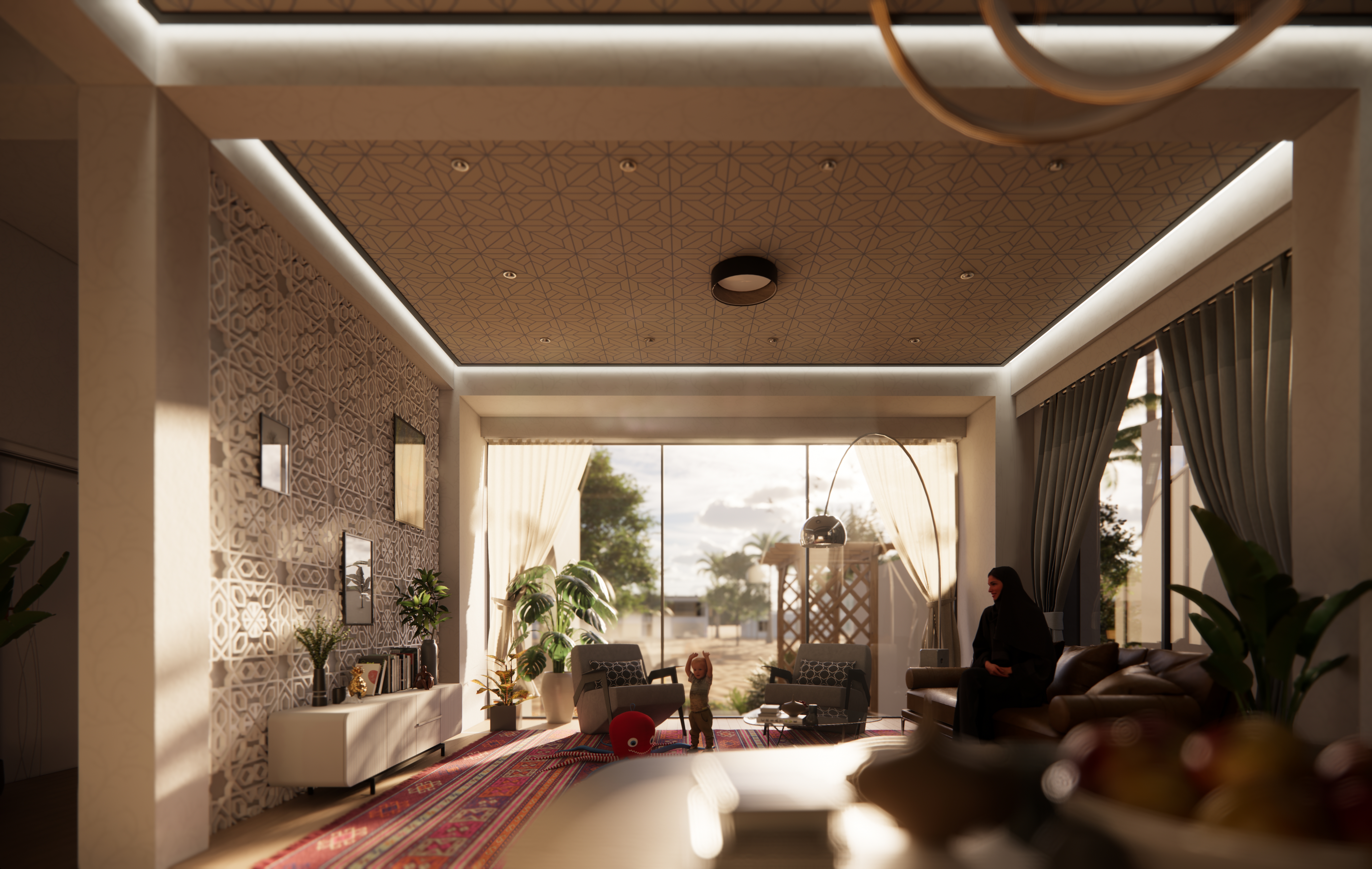 Urban Veins interior living room